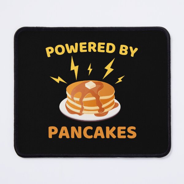 Item preview, Powered by Pancakes: Perfect for Breakfast Lovers designed and sold by SimpliText.