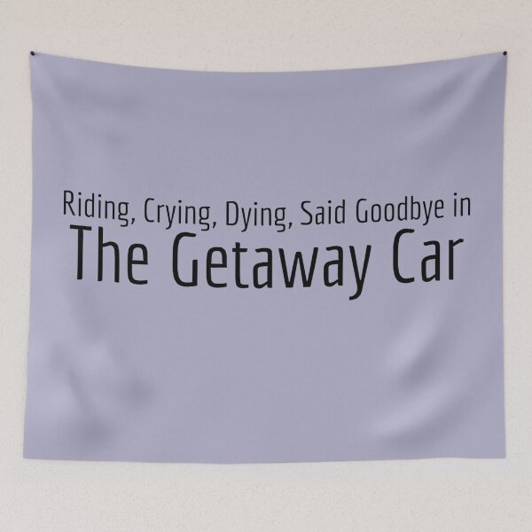Item preview,  "In The Getaway Car" designed and sold by BlackwellNY.