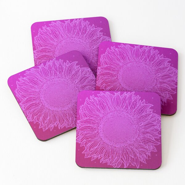 Item preview, Electric Pink Sunflower designed and sold by CozyPixelFluff.