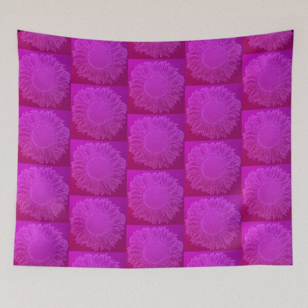 Item preview, Electric Pink Sunflower designed and sold by CozyPixelFluff.