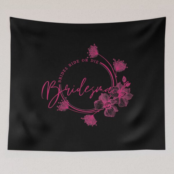 Item preview, Bridesmaid, brides ride or die designed and sold by Lillieoandco.