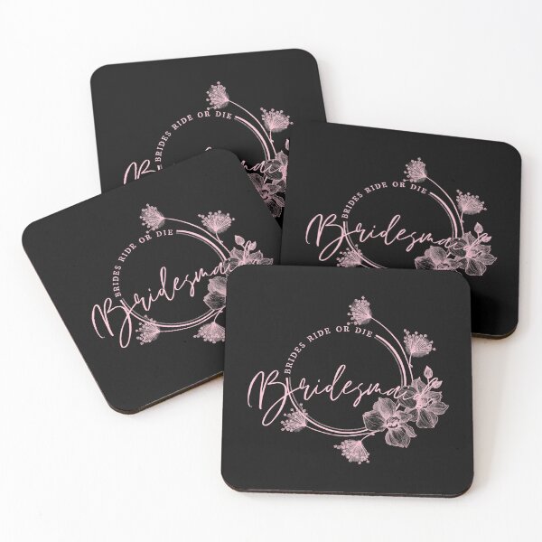 Item preview, Bridesmaid, brides ride or die designed and sold by Lillieoandco.