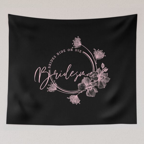 Item preview, Bridesmaid, brides ride or die designed and sold by Lillieoandco.