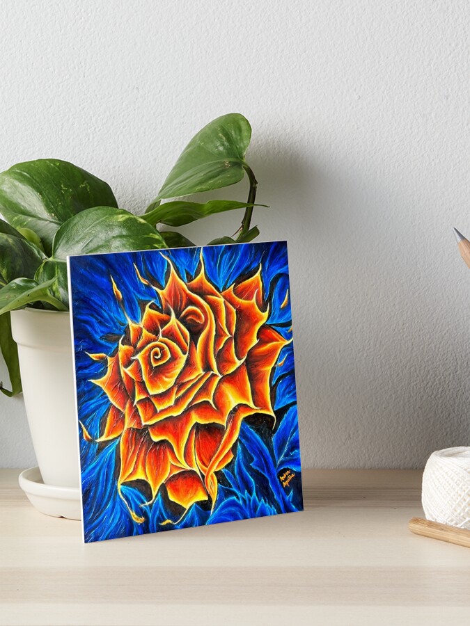 Twin Flames- Twin Flame Art Painting Art Board Print for Sale by  TwinFlameArt