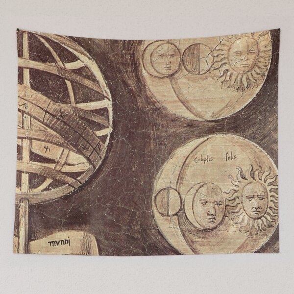 Item preview, The Globe Moon and Sun by Giorgione Antique sky Map designed and sold by Glimmersmith.