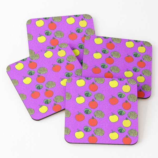 Item preview, Colorful Fruits Vegetables Pattern Design Kitchen Theme  designed and sold by Myriam-BR.