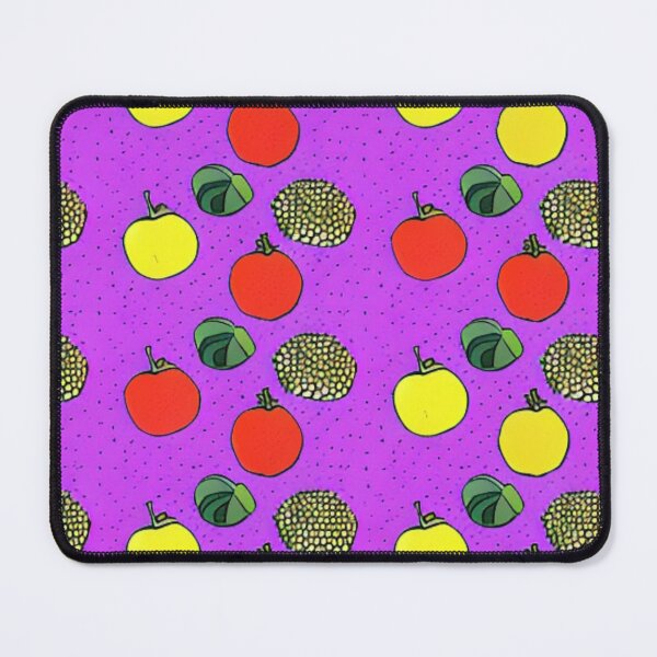 Item preview, Colorful Fruits Vegetables Pattern Design Kitchen Theme  designed and sold by Myriam-BR.