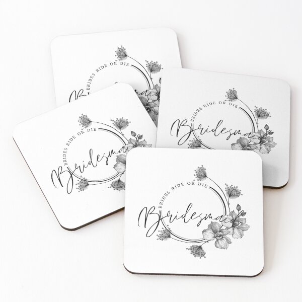 Item preview, Bridesmaid, brides ride or die designed and sold by Lillieoandco.