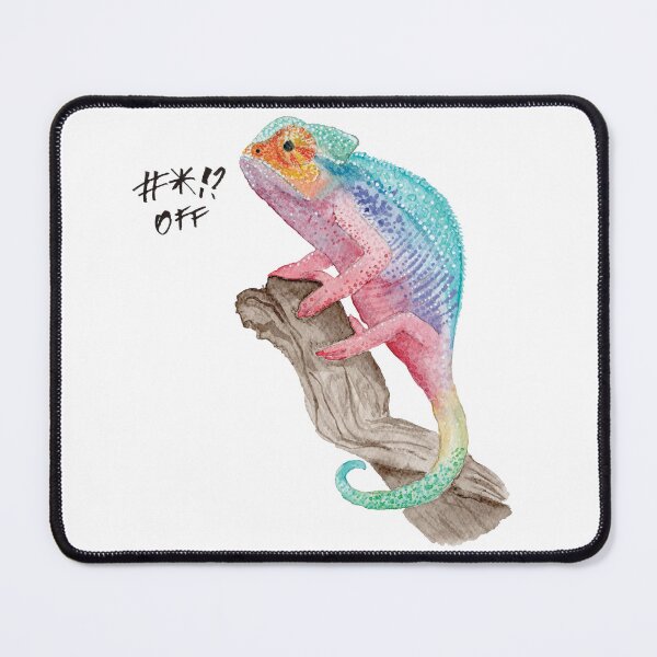 Item preview, #*!? off chameleon designed and sold by Rach-h-Designs.