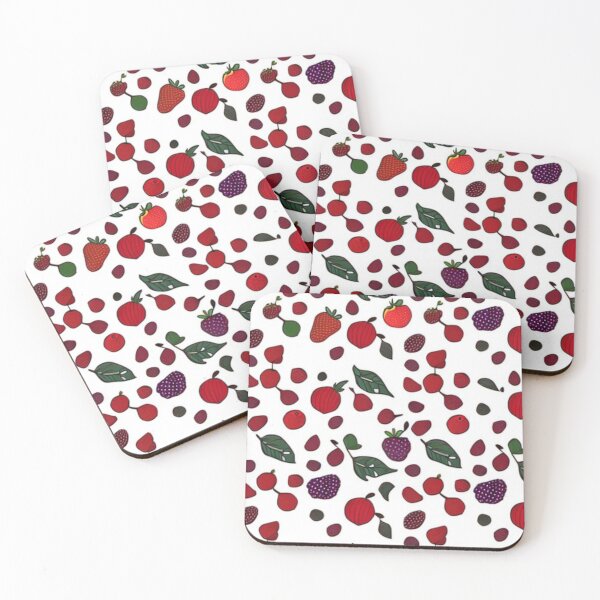 Item preview, Colorful Vegetables Fruits Berries Leaves Pattern Design  designed and sold by Myriam-BR.