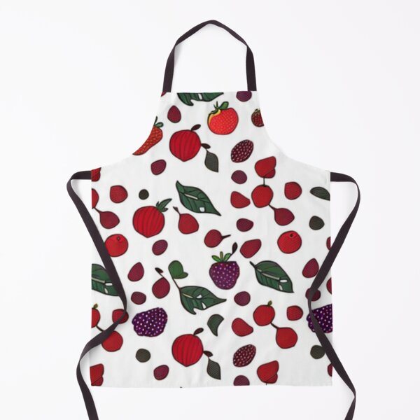Item preview, Colorful Vegetables Fruits Berries Leaves Pattern Design  designed and sold by Myriam-BR.