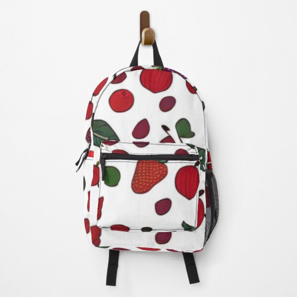 Item preview, Colorful Vegetables Fruits Berries Leaves Pattern Design designed and sold by Myriam-BR.