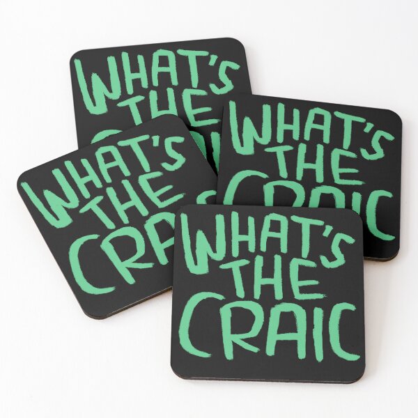 Item preview, Craic, Irish Slang for Fun, Whats the Craic designed and sold by badlydrawnbabe.