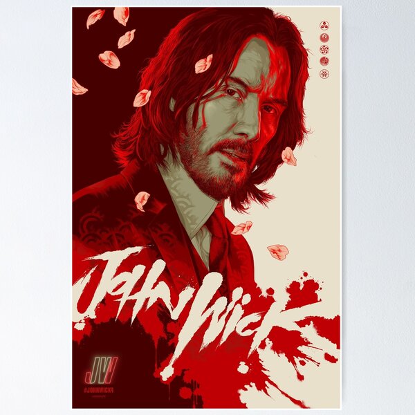 Artikel-Vorschau von jw4 - John Wick: Kapitel 4 - John Wick Film-T-Shirt, designt und verkauft von davidjones16598.