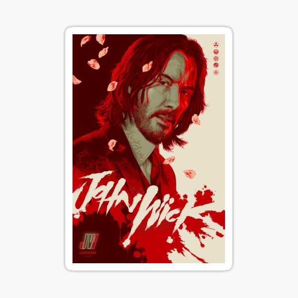 Artikel-Vorschau von jw4 - John Wick: Kapitel 4 - John Wick Film-T-Shirt, designt und verkauft von davidjones16598.