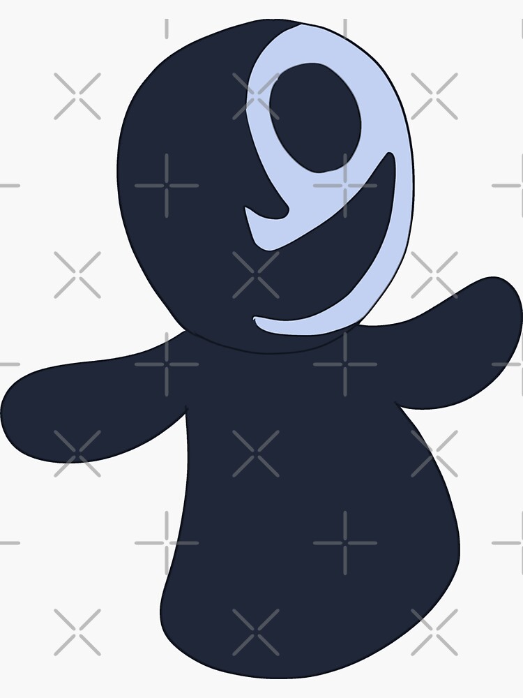 Roblox: DOORS - enemy character - Figure Sticker for Sale by ShapedCube