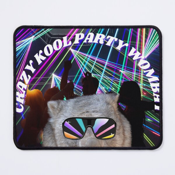 Item preview, CRAZY KOOL PARTY WOMBAT designed and sold by Kezzie Prints.