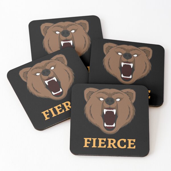 Item preview, Fierce Bear Design: Show Your Wild Side designed and sold by SimpliText.