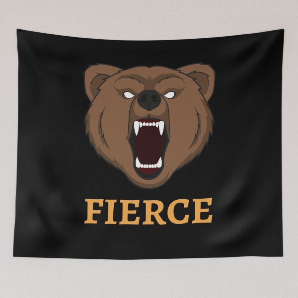 Item preview, Fierce Bear Design: Show Your Wild Side designed and sold by SimpliText.