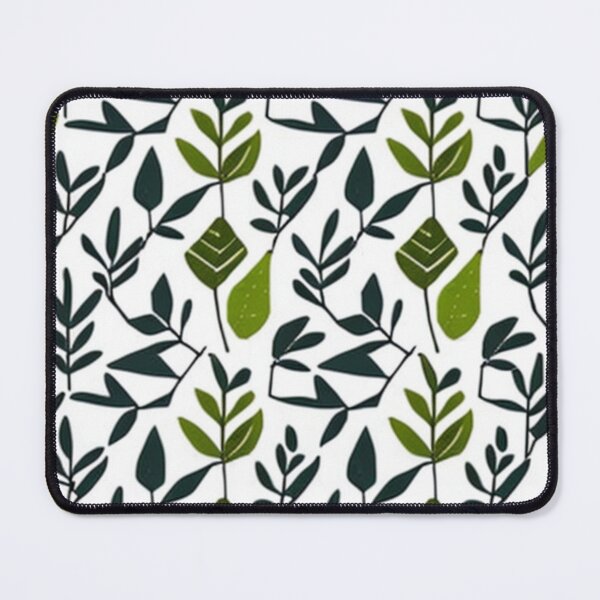 Item preview, Contrasting Leaves Different Green Tones Natural Theme Pattern Design  designed and sold by Myriam-BR.