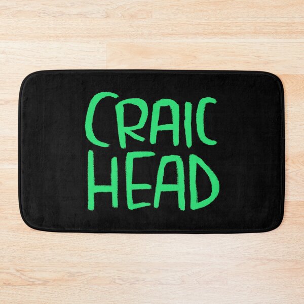 Item preview, Craic, Irish Slang for Fun, Craic Head designed and sold by badlydrawnbabe.