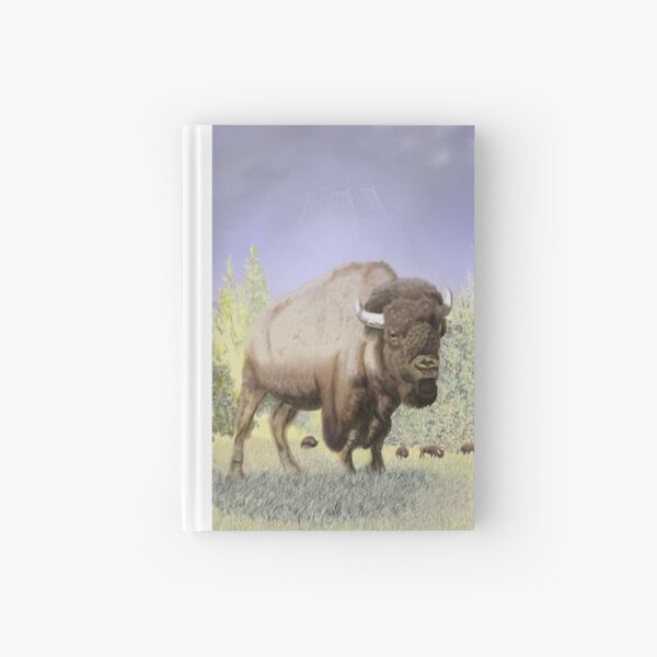 Bison on the Range Hardcover Journal