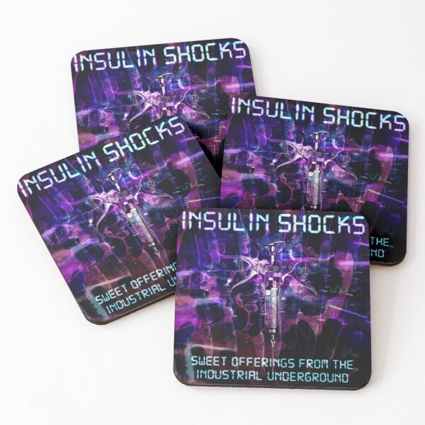 Item preview, INSULIN SHOCKS Cover Art Merch designed and sold by mrzoth.
