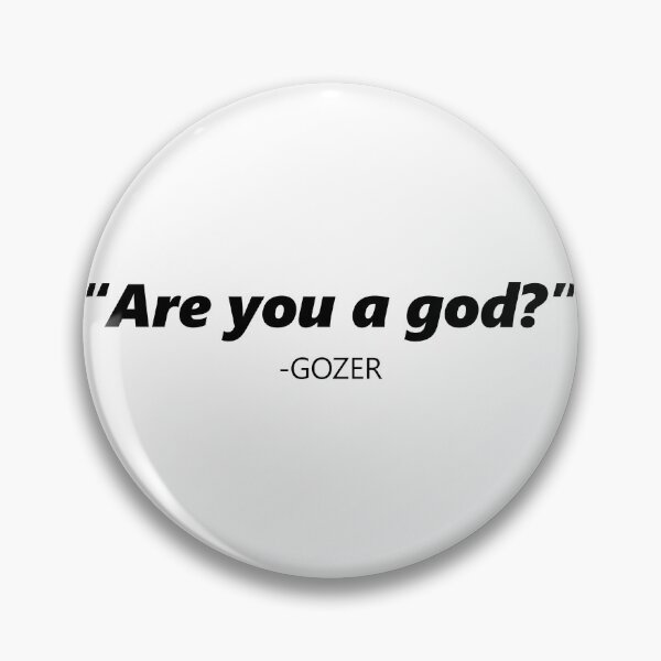 Item preview, Gozer quote (black) designed and sold by muskitt.