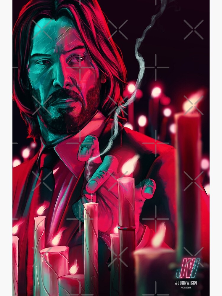 John Wick Chapter 4 Poster, John Wick 4 2023 Coming Soon Poster - Ink In  Action