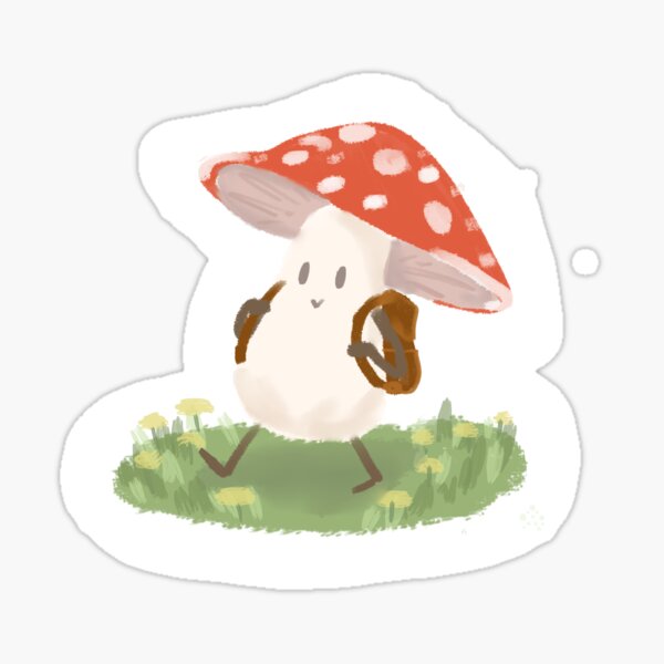 Mushroom Adventure Sticker