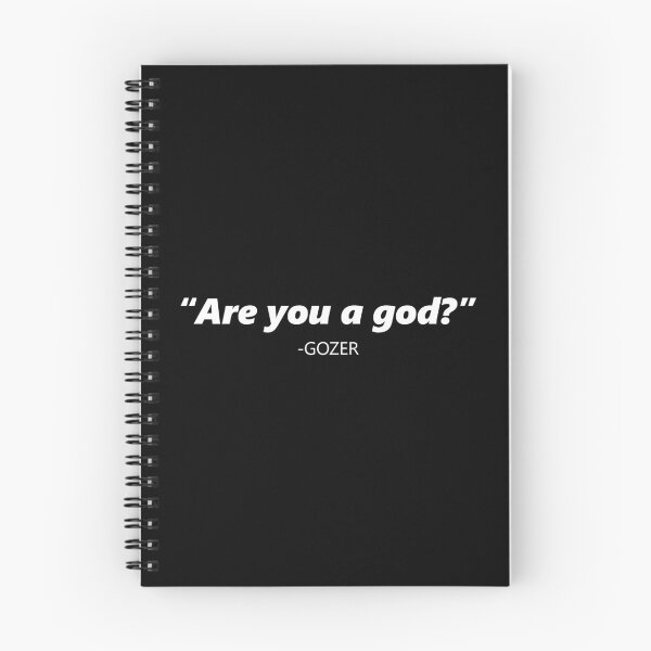 Item preview, Gozer quote (white) designed and sold by muskitt.