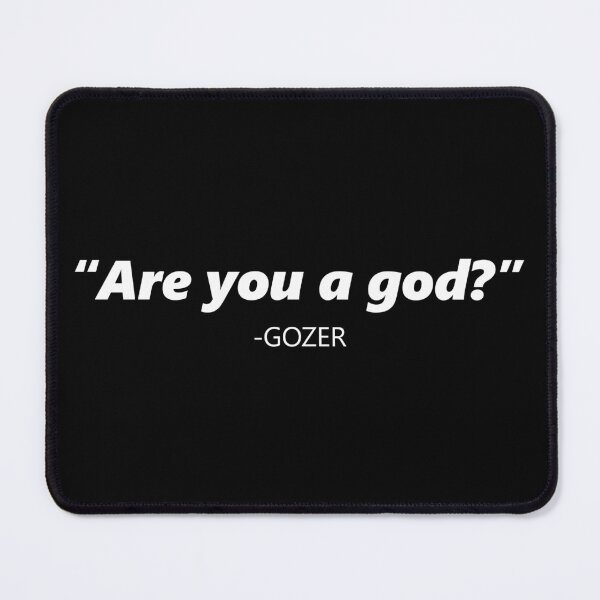 Item preview, Gozer quote (white) designed and sold by muskitt.