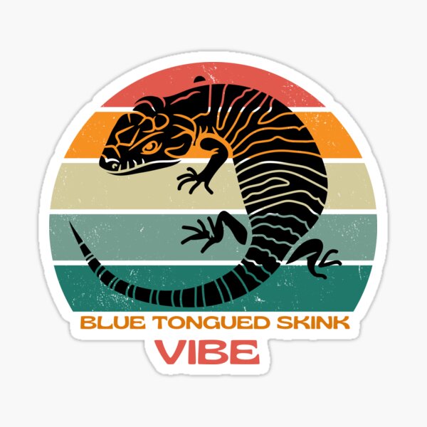 Item preview, Blue Tongued Skink Vibe designed and sold by thefulthorps.