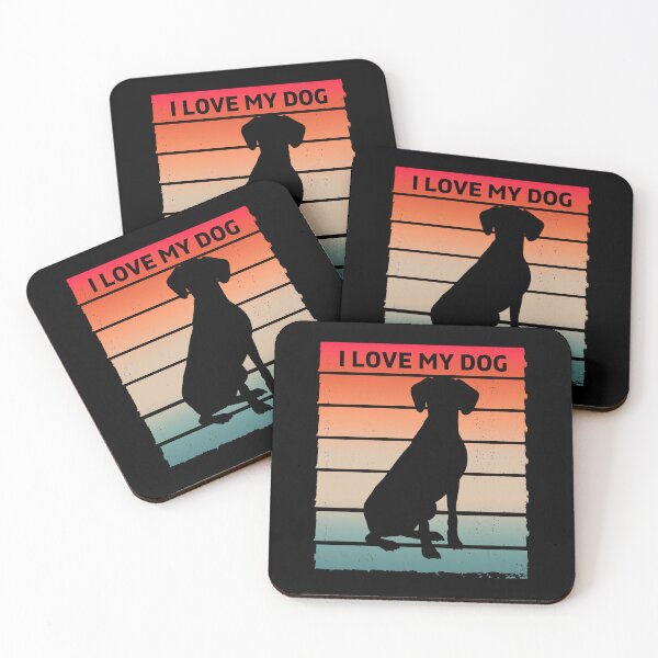 Item preview, I LOVE MY DOG designed and sold by RagWeasel.