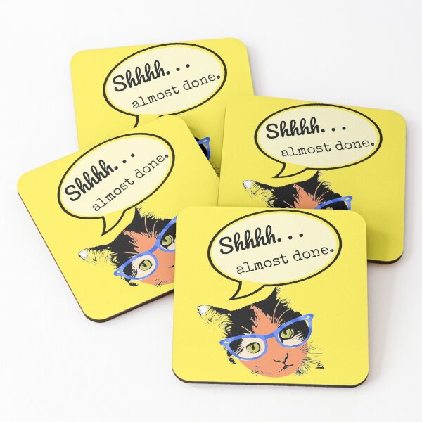 Item preview, Shhh Cat Coffee Sunshine  designed and sold by Popworks.