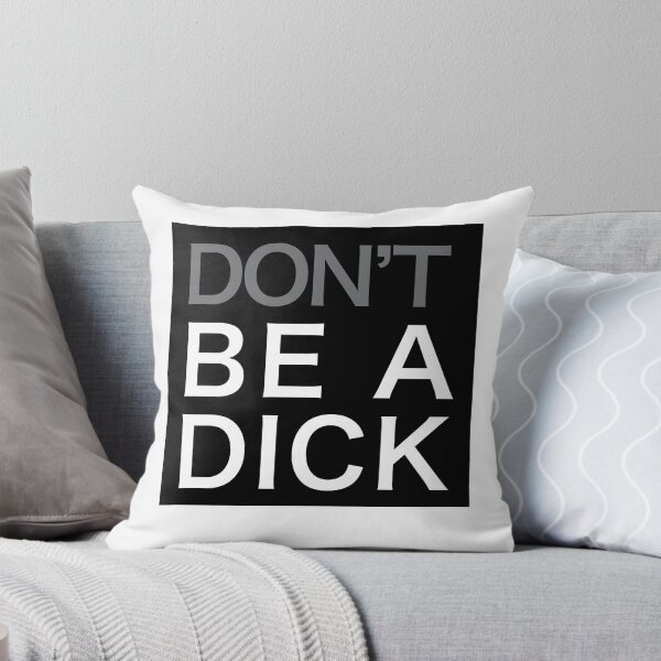 Item preview, DONT BE A DICK FUNNY BUMPER STICKER  designed and sold by estudio3e.