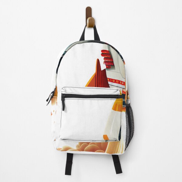 Item preview, Rocket ship, Wall Art Poster, Space, Toddler, Kids Room Nursery Print designed and sold by streamlinepubs.