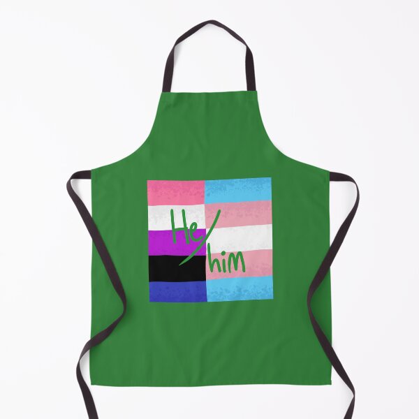 Item preview, Genderfluid Transgender Trans Nonbinary Pride Flag Mashup He/him Pronouns designed and sold by Spell-the-Bee.