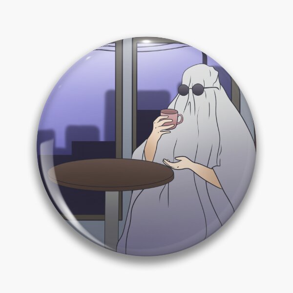 Item preview, Fantasma bebiendo café designed and sold by W1LLAMINA.