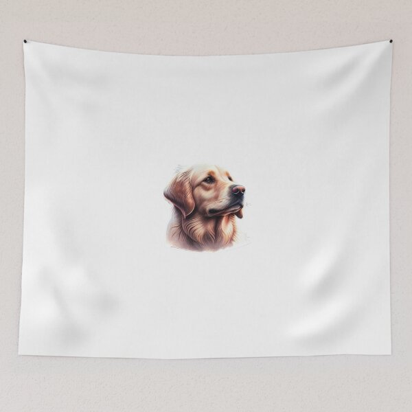 Item preview, Golden Retriever Realistic art Sticker designed and sold by Benin Store ®.
