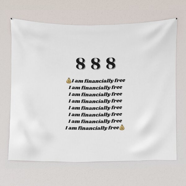 Item preview, 888 Affirmation Financially free Millions| 888 I Am| 888 Abundance| 888 Universe|888 Money| 888 Wealth| 888 Spirit| 888 Light designed and sold by DailySales8.