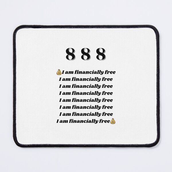 Item preview, 888 Affirmation Financially free Millions| 888 I Am| 888 Abundance| 888 Universe|888 Money| 888 Wealth| 888 Spirit| 888 Light designed and sold by DailySales8.