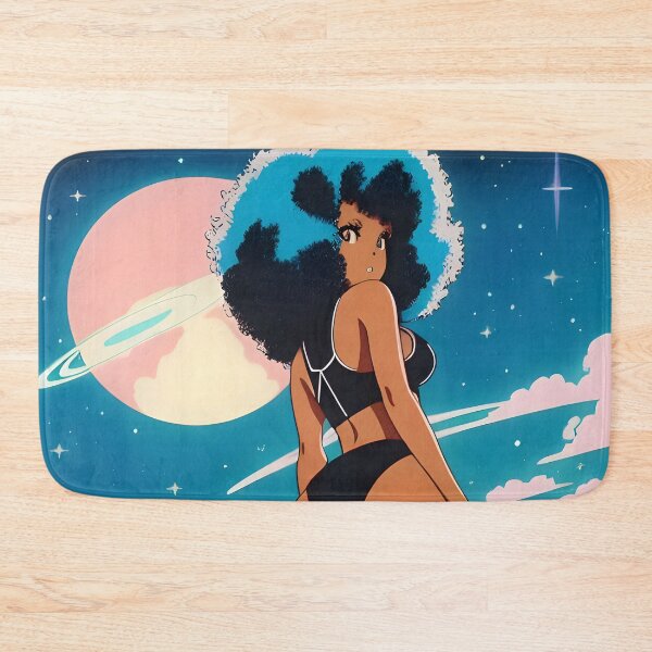 Item preview, I'll Call U Back | Black Anime Girls designed and sold by blackanimemecca.