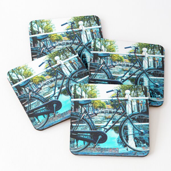 Item preview, Bicycle by the Canal II designed and sold by Blackadder Photography.