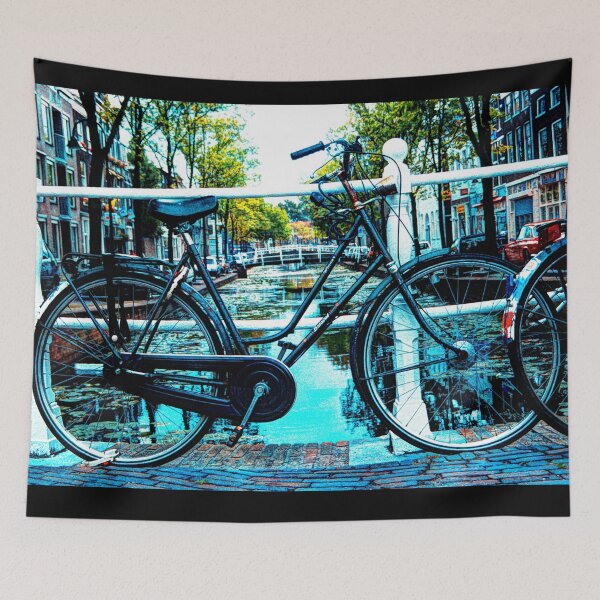 Item preview, Bicycle by the Canal II designed and sold by Blackadder Photography.