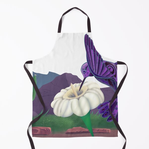 Item preview, Hummingbird and the Saguaro flower designed and sold by Caummon Thread.