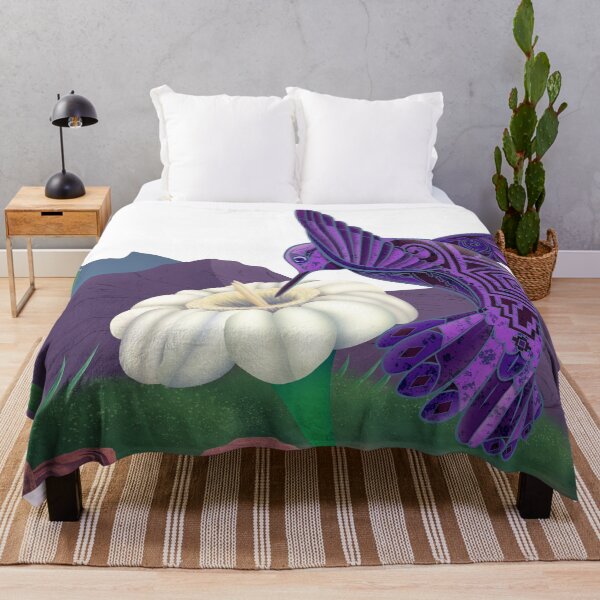 Item preview, Hummingbird and the Saguaro flower designed and sold by Caummon Thread.