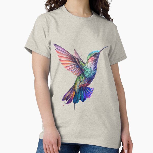 Item preview, Watercolor hummingbird designed and sold by RingSenev.