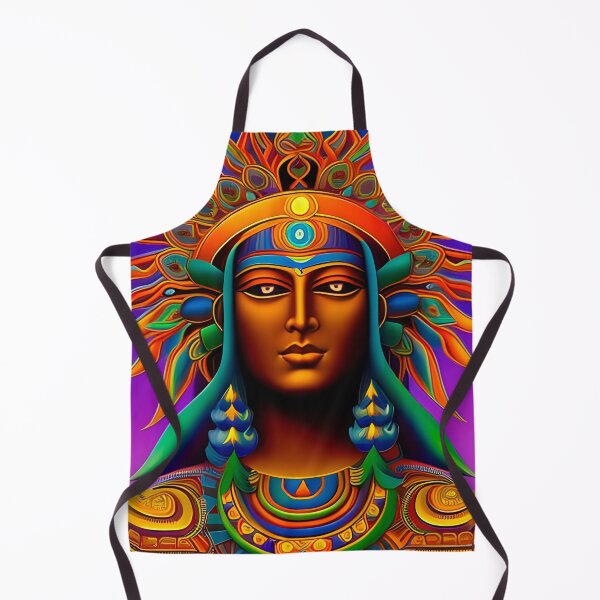 Item preview, New World Gods (26) - Mesoamerican Inspired Psychedelic Art designed and sold by TheThirdEye.