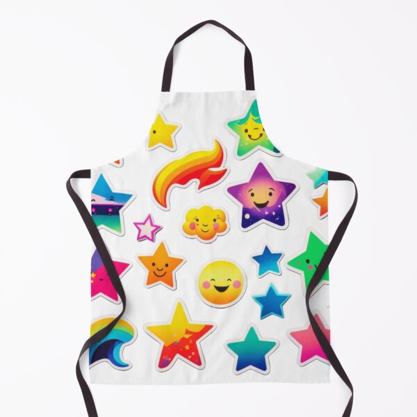 Item preview, Beautiful and Cuteful Stars - Stickers pack designed and sold by GloriousArtSKD.